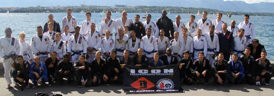 Picture of a yearly belt promotion event organized by Icon JJ Team academy